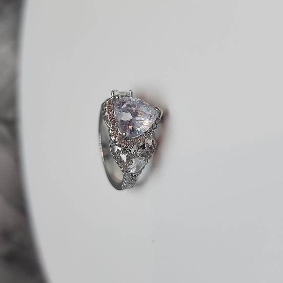 HEART HALO BLING RING - Picture 5 of 7